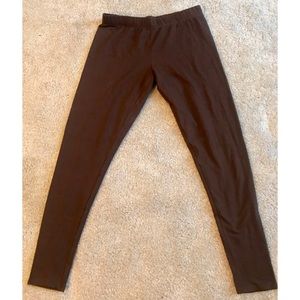 Brown leggings